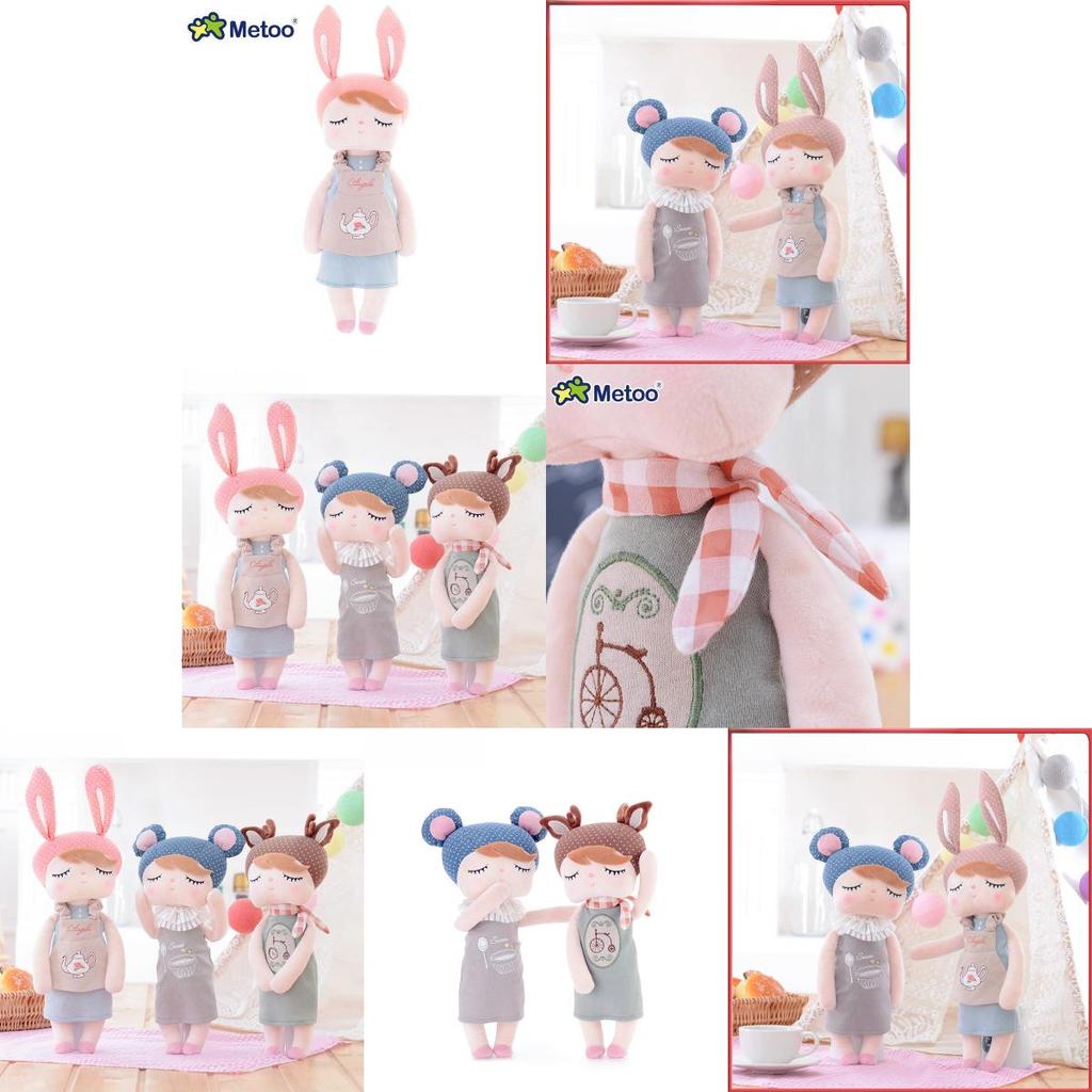 Adorable Metoo Vintage Angela Plush Doll Soft Bunny Toy Perfect For Kids