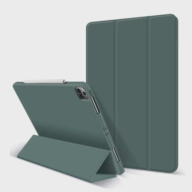 iPad Protective Case with Pen Slot - Compatible with 10.9''/11''/12.9'' iPad and Air 4/5 - Leather Cover