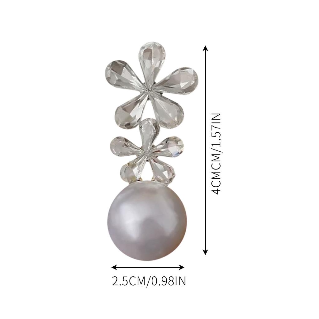Water Diamond Flower Water Drop Earrings Fashion Earrings Earrings Earrings Accessories