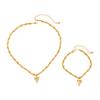 Accessories Beaded Handmade Bead Necklace For Women, Versatile Collarbone Love Necklace