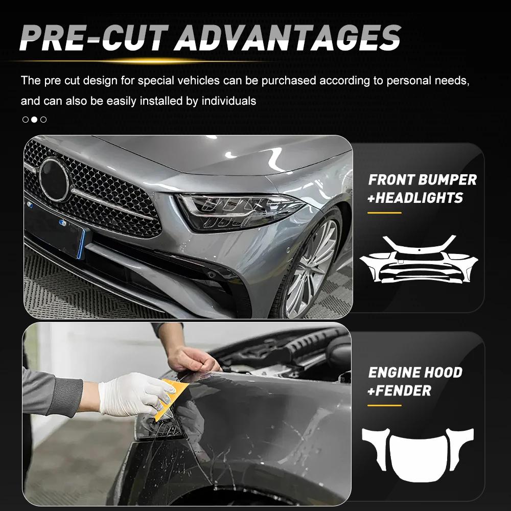 Car Paint Protection Film Clear Bra PPF For Mercedes-Benz CLS C257 2025 2025 2025 Anti Scratch Pre-Cut Car Body Film Cover