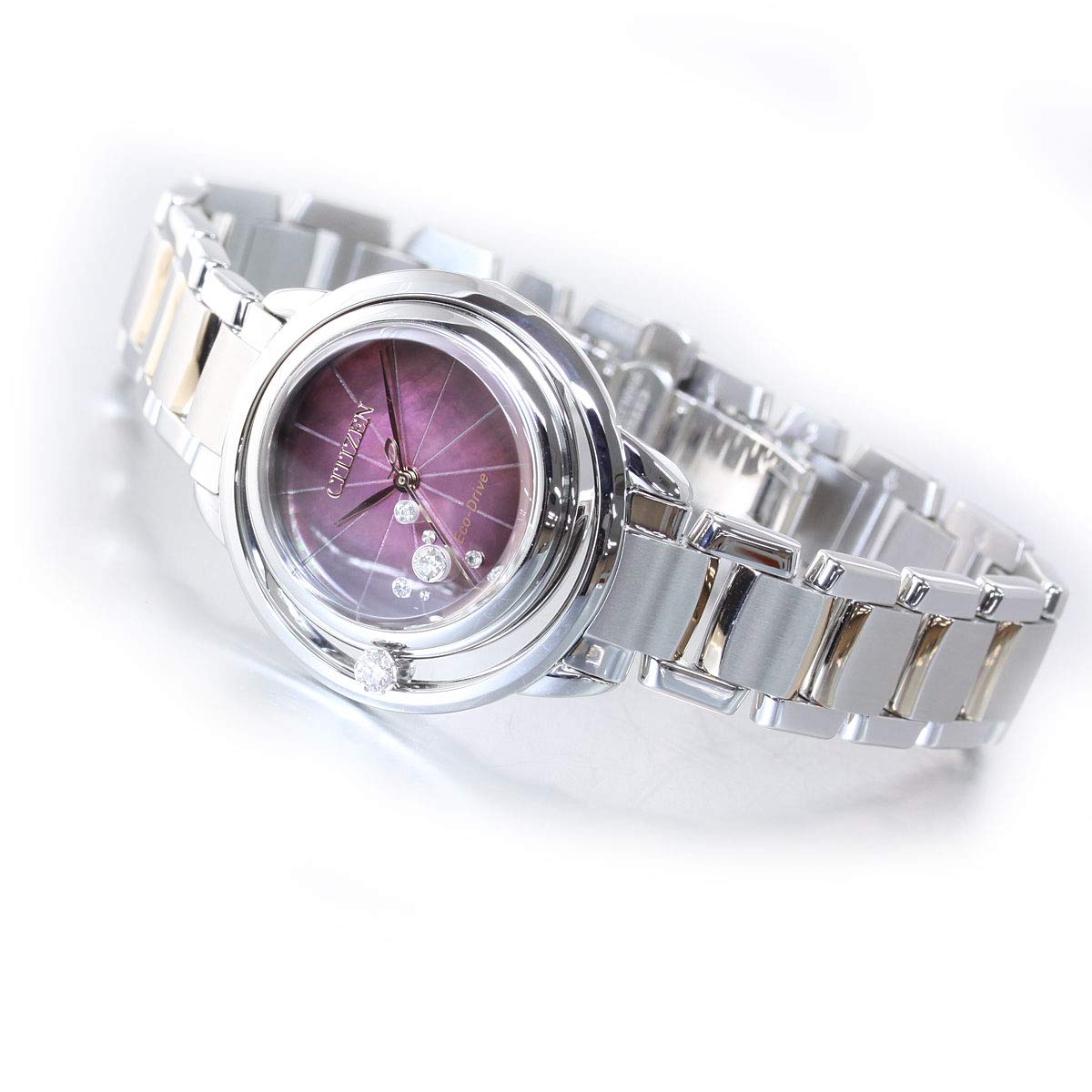 

[Citizen] Watch Citizen L Eco-Drive Arcly Collection White Pearl Dial EW5529-55W Women s Silver