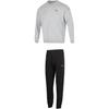 Crew Neck Pullover Long Sleeve Knit Breathable Sweatpants Set Men Sweatshirt Set 690014-04+687568-01
