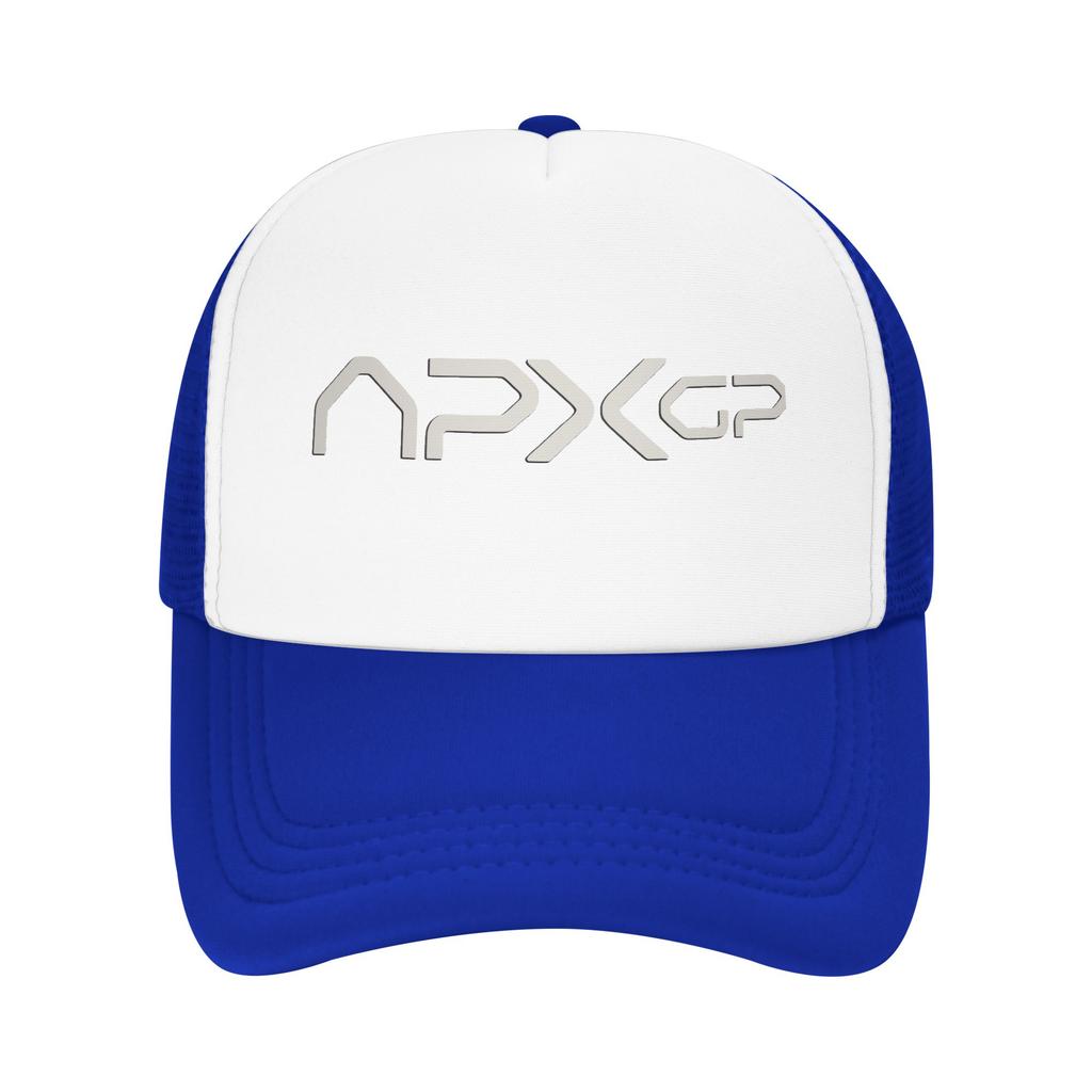 Apx Gp Racing Team  Sun Hats  Casual Unisex WomenMesh Trucker Hat Breathable Print Hiking Fishing Baseball Cap Gift