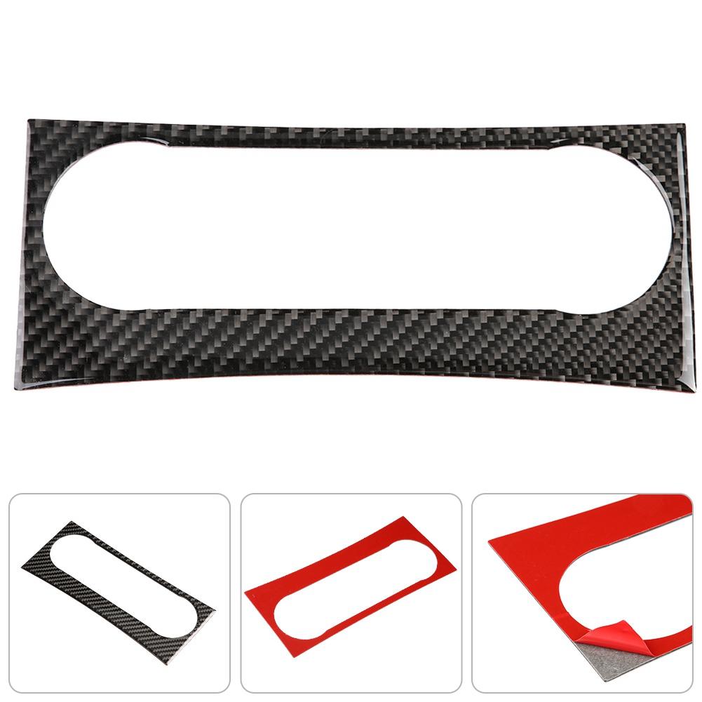 Carbon Fiber Center Console Air Conditioning Trim Cover for W204 2005‑2012