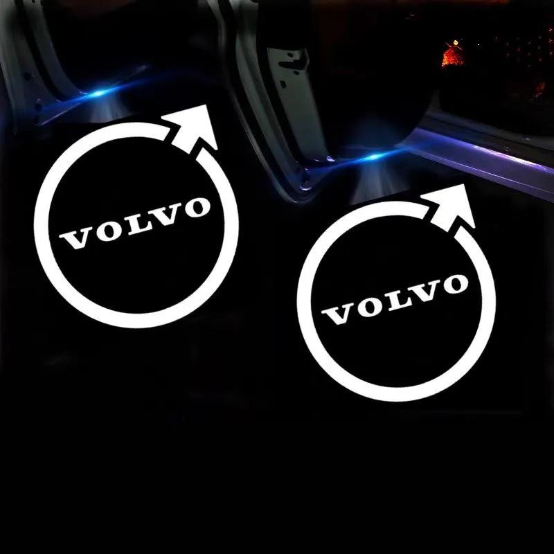 

2PCS Car Door Emblem LED Light Welcome Lamp Wireless Laser Projector for Volvo XC40 XC90 V40 V90 V60 XC60 S80 S60 S90 V70 XC70