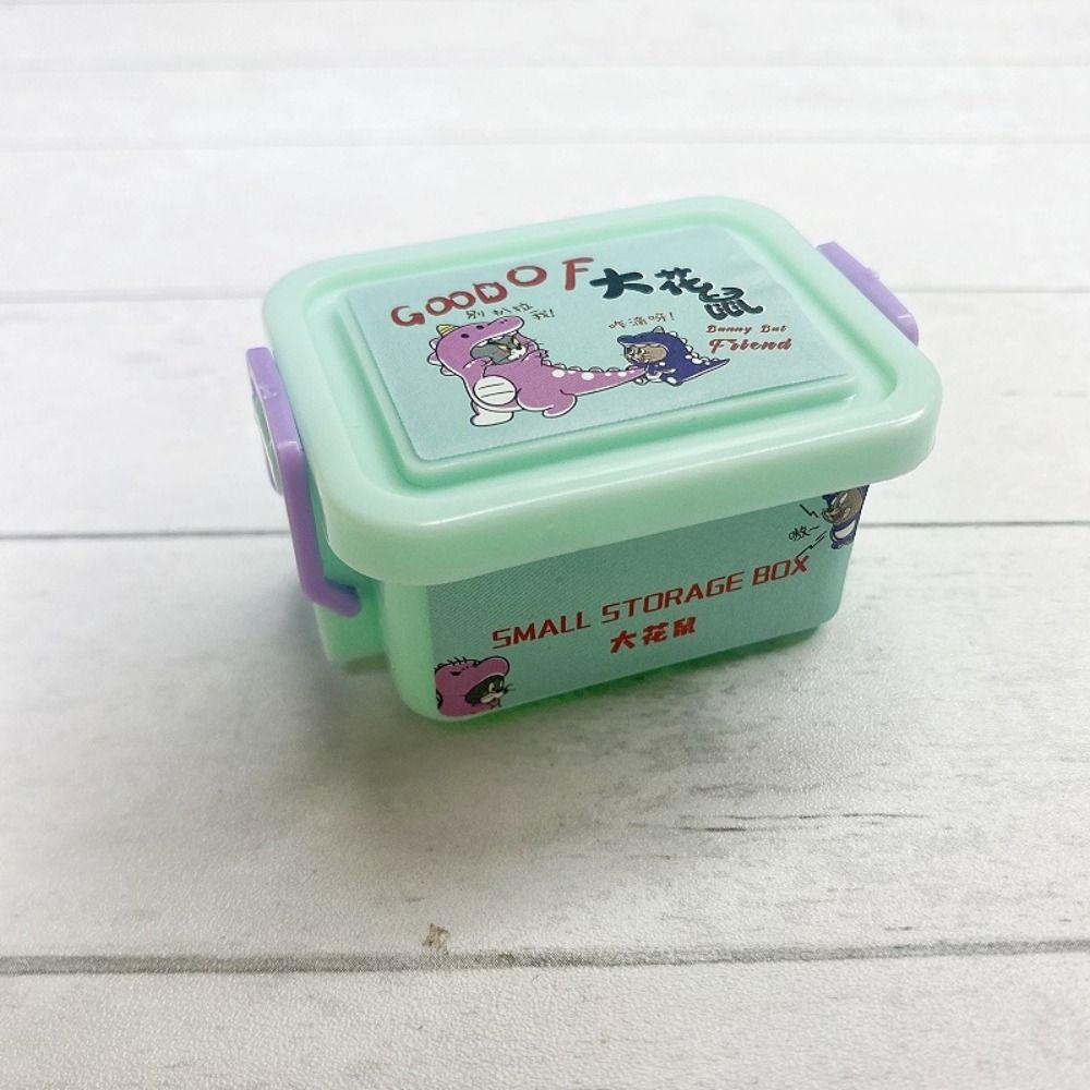 Emulational 1:12 Dollhouse Mini Storage Box Model Colorful Furniture Accessories  Children