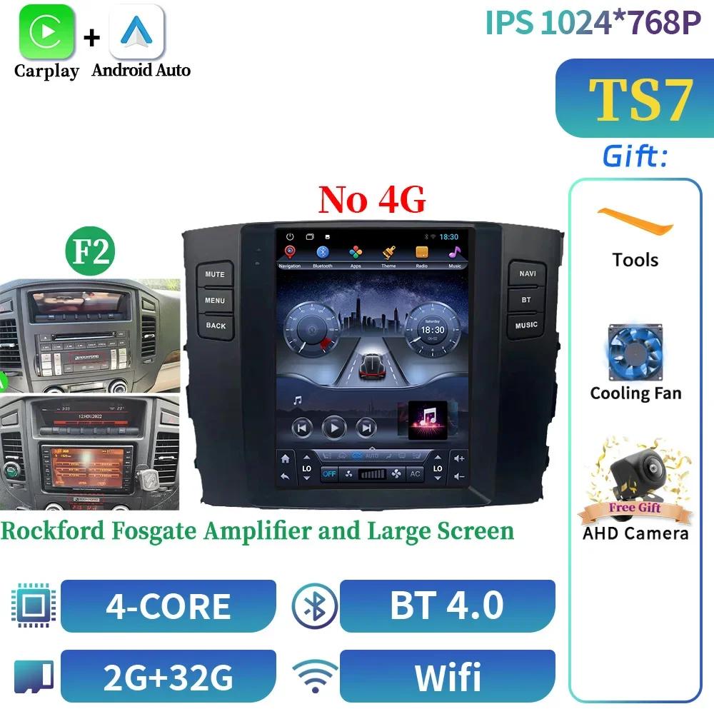 9.7" For Mitsubishi Pajero 4 V80 V90 2006-2014 Car Radio Navigation For Car Multimedia Video Player Navigation 4G Android Screen