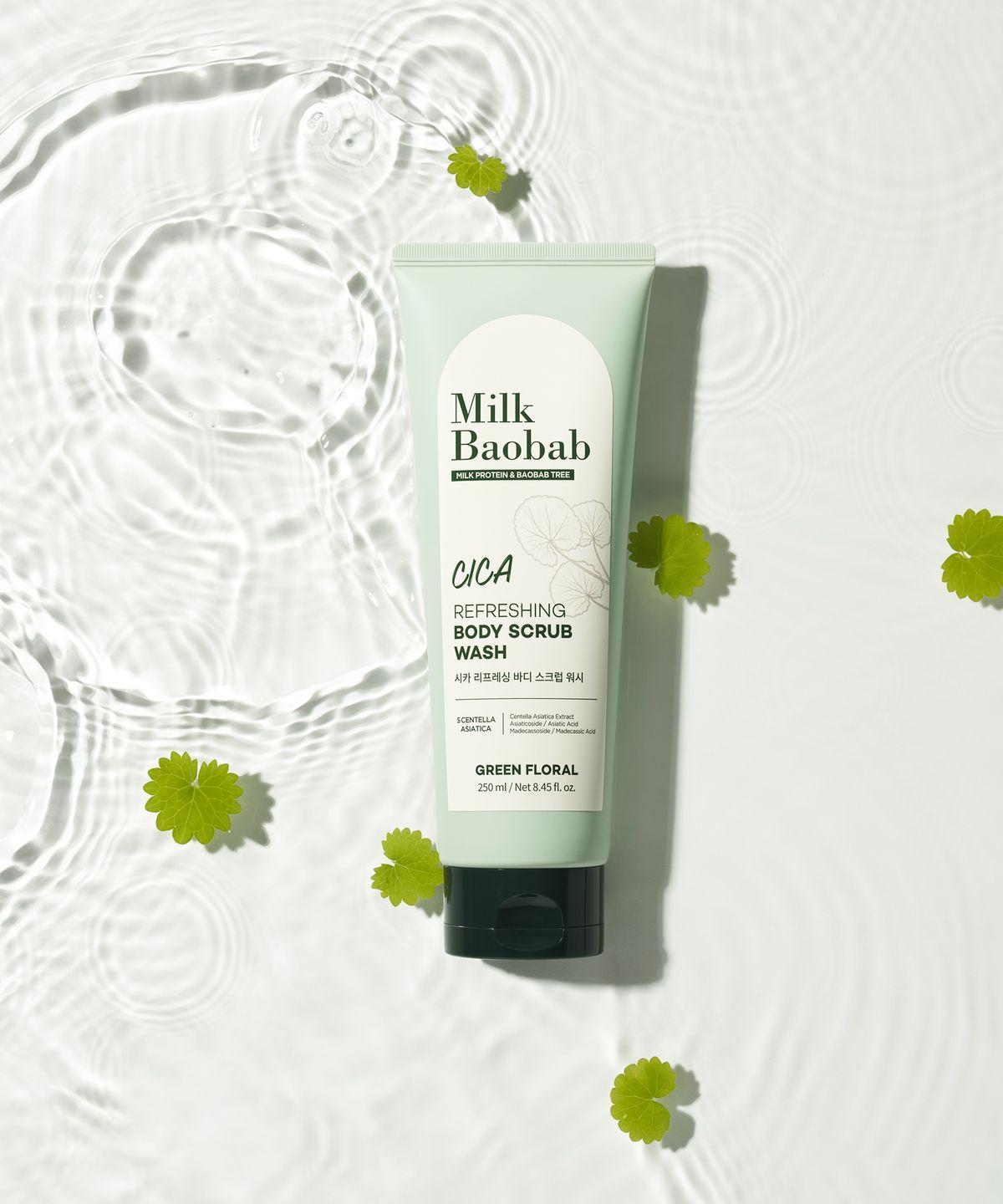 Cica Refreshing Body Scrub Wash 250ml