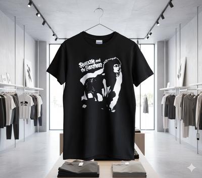 Unisex Erwachsenen Lässiges Musik Siouxsie and the Banshees Grafik Band T-...