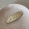 Korean Plaid Floral Oval Hair Clip - Cute & Simple Hair Accessory