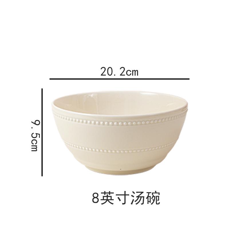 Underglaze Colorful Red Dishes, Tableware, Noodle Bowls, Household New Tableware, Plates, Dinner Plates, Wedding Gifts