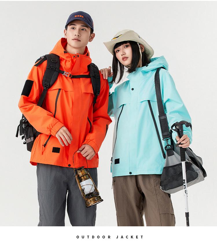 Unisex Outdoor Windproof Warm 3-in-1 Jacket Set - Autumn/Winter Best-seller