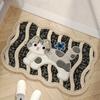 Cartoon Shaped Bath Mat Quick Dry Non Slip Bathroom Door Rug Home