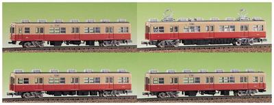 Greenmax N Gauge Hanshin Train 8901 Set 412 (5001 Type, Type, Etc.) 4-car