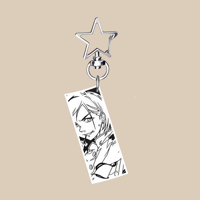 Anime Acryl Sleutelhanger voor Jjk Choso Ryomen Sukuna Kento Nanami Yuta Okkotsu Acryl Zelfgemaakte Sleutelgesp Tas Hanger Speelgoed Cadeaus