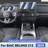 For BAIC BEIJING 212 2025 Car Interior Protection Anti-Scratch TPU Film Trument Center Control Navigation Accessories