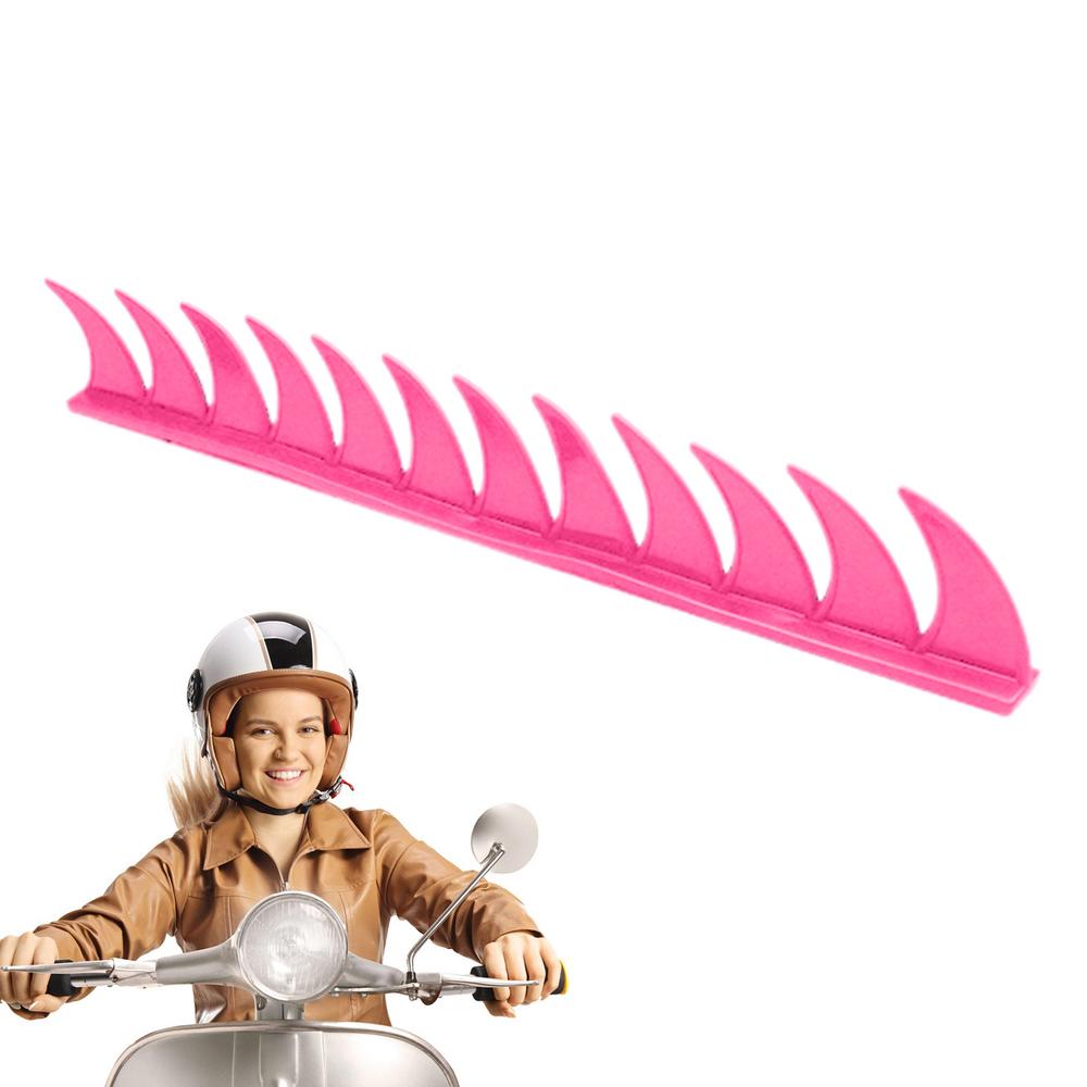 Motorcycle Helmets Decorations Spikes Helmets Sticker Decoration Motorcycle Decorative Sticker For Motorcycle Helmets Decorative