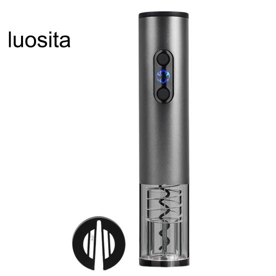 Otvírák na 1 lahve, dobíjecí elektrický otvírák na víno, automatický extraktor korku pro domácí barovou párty bez námahy