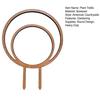 Round Wooden Plants Trellis Indoor Outdoor Potted Flowers Plants Climbing Small Houseplants Vine Ivy Support Concentric Circles Stake