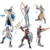 Simulated Western Mythical Knight Model Griffon Knight Spear Bow Ornament Dragon