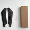 Car Rear Bumper Spoiler Diffuser  Protector Carbon Fiber Look + Red Universal