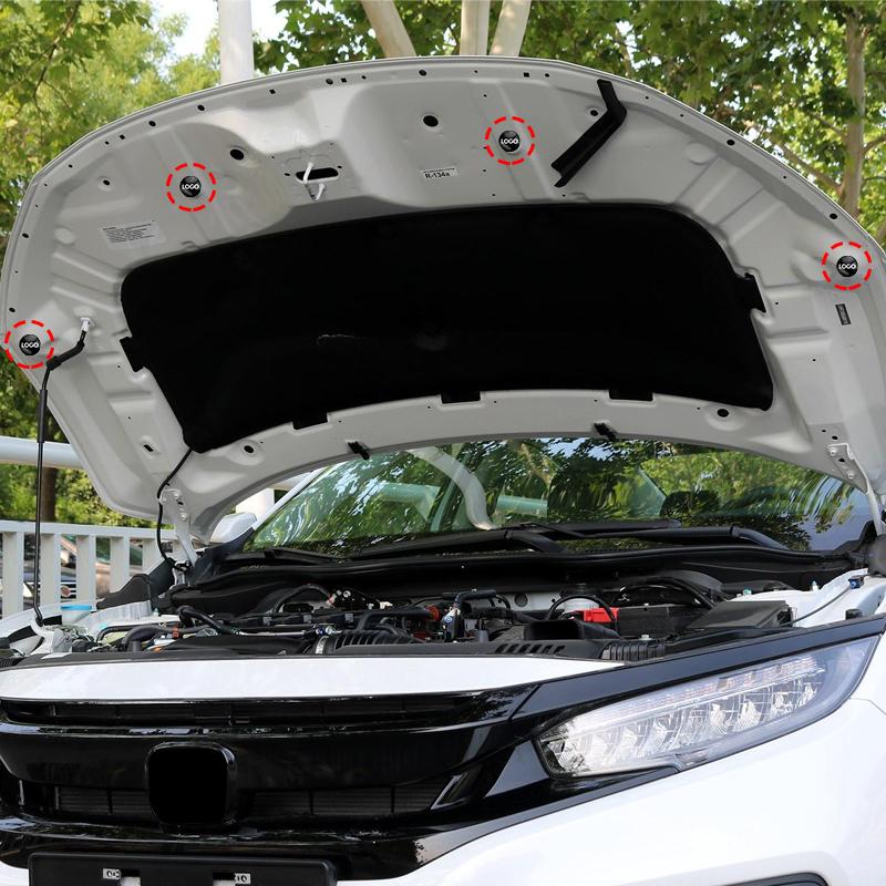 4Pcs For Citroen C1 C2 C3 C4 C5 C6 C8 C4L DS3 DS4 DS5 DS5LS DS6 PVC Door Shock-Absorbing Anti-Noise Gasket Sticker