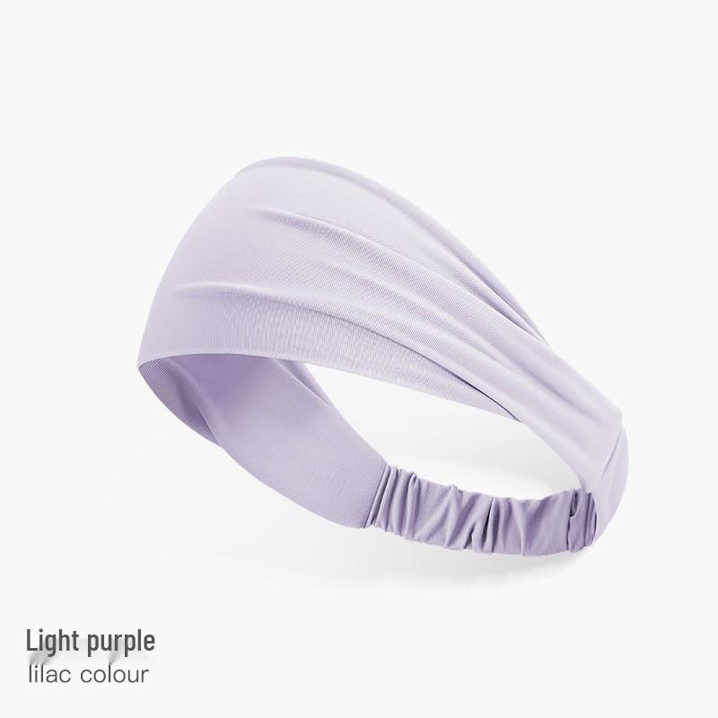 Women's Summer Sports Sweat-Absorbing Headband - Breathable, High-Elastic Fitness Hairband