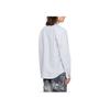 STONE ISLAND Solid Color Pointed Collar Button Long Sleeve Shirt Men Shirts Frost-Blue 801511701-V0041