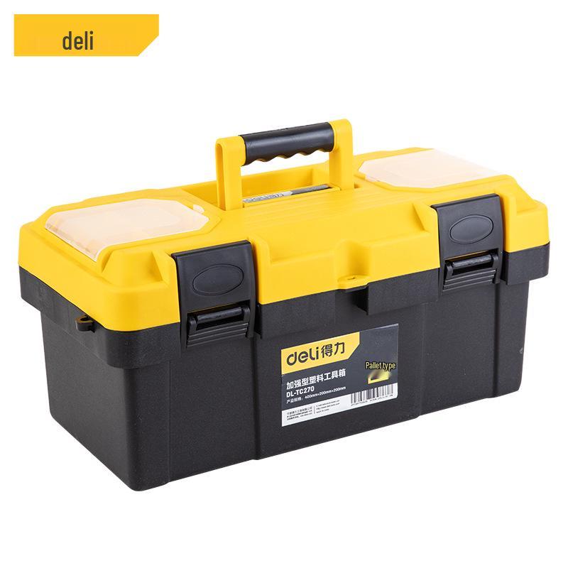 Deli Tools 17" Multi-Functional Portable Tool Storage Box DL-TC270