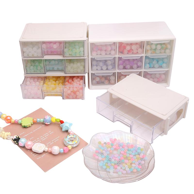 PP Drawer Style Storage Box Bead Ring Box Jewelry Presentation Organizer
