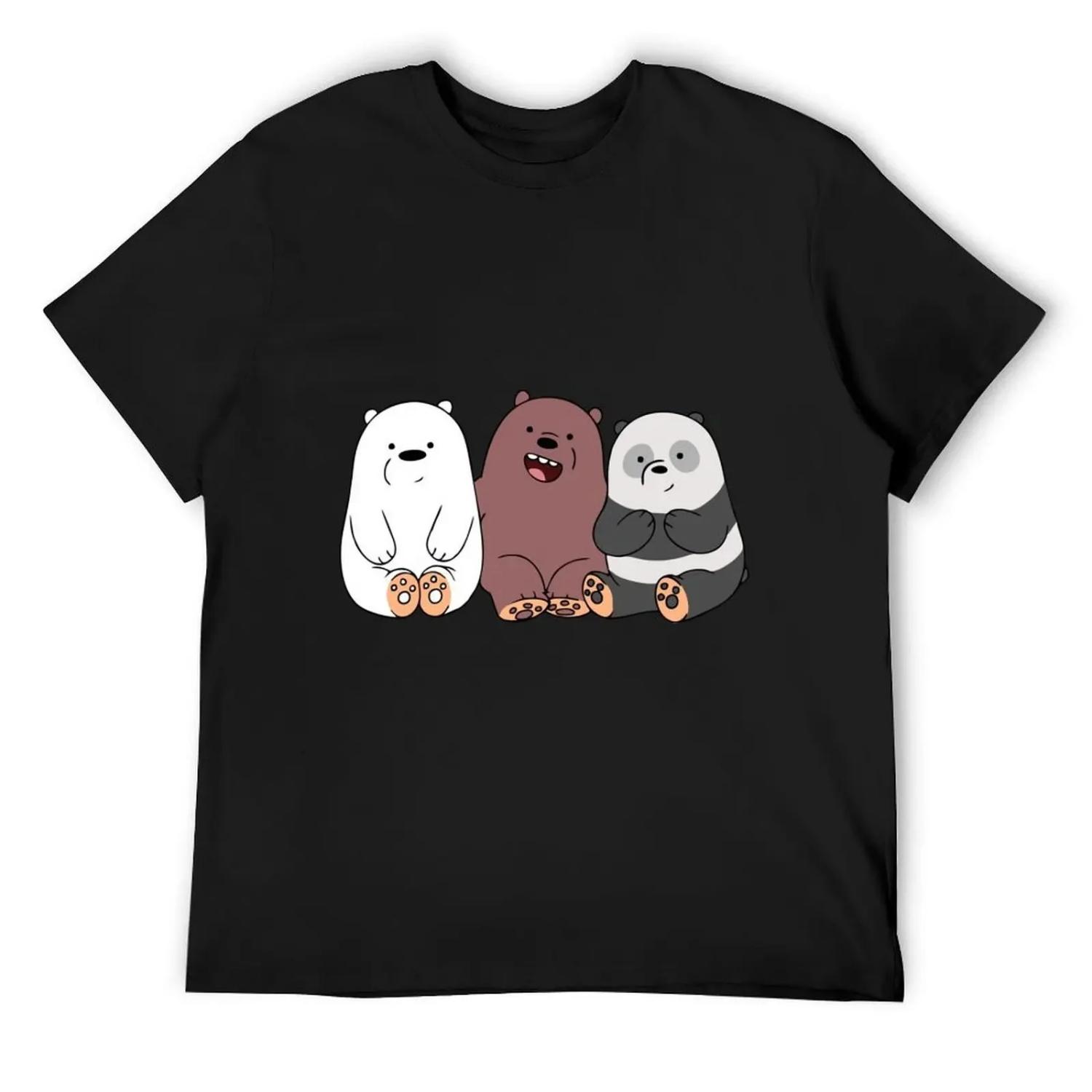 

Three Bears T-Shirt custom shirt Luxury man luxury t-shirt new gifts and t-shirts mens clothing XXXXXL різнокольоровий