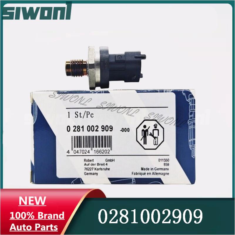 Original Fuel Rail Pressure Sensors 0281002909 0281002867 For HHYUNDAI Tucson KKIA Sportage FFIAT DUCATO 7701069617 8200600206