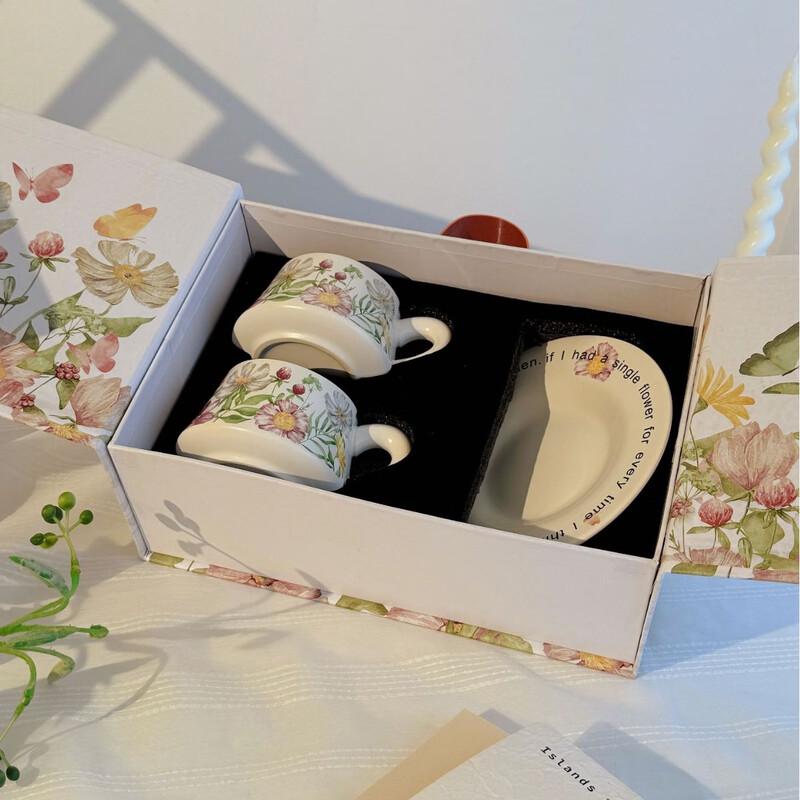 Shangqi High-End Keramik Kaffeetasse & Untertasse Set