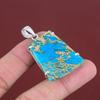 Blue Sea Sediment Jasper Pendant 925 Sterling Silver Pendant Brand New Jewelry Handmade Pendant Very Pretty Gemstone Jewelry Gifts For Women