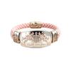 Bracciale a Croce Gioielli per Donne Uomini Acciaio Inossidabile Fascino Perline