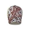 Foreign trade new leopard print cross ponytail hat European and American women ponytail hat sunscreen visor ponytail baseball cap