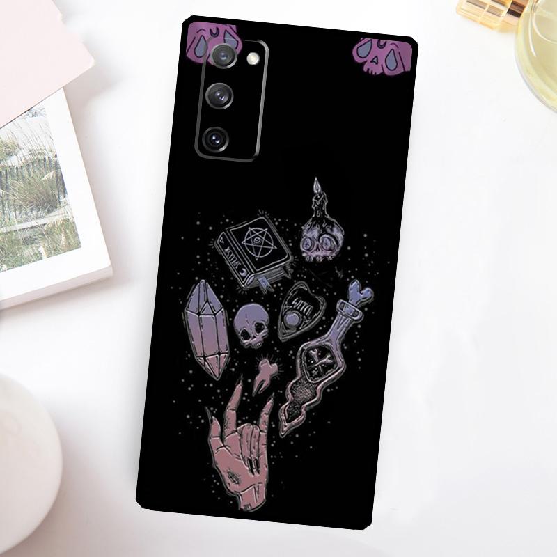 Witchcraft Dark Witch Funda For Samsung Galaxy S23 Ultra S22 Plus S20 S21 FE S8 S9 S10 Note 10 20 S24 Ultra Case