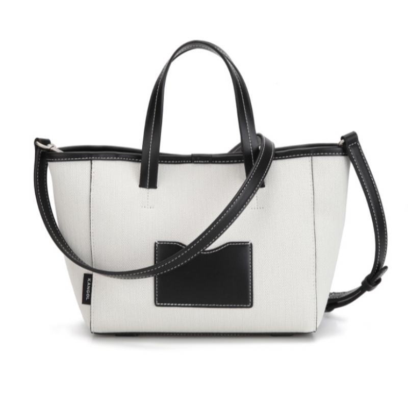 KANGOL Duo Days Tote Bag 4023 Ivory