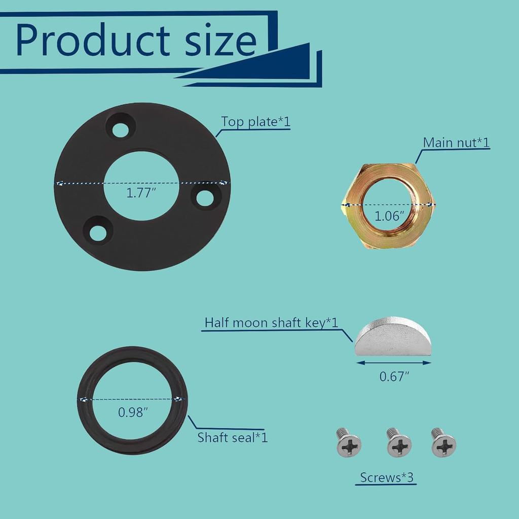HP6032 Hydraulic Helm Seal Service Kit for Seastar HH5741 HH5742 HH5261 HH5262 HH5271 HH5272 HH5273 HH5770 HH5774 HH5291,Baystar HH4314 HH4513 HH4514