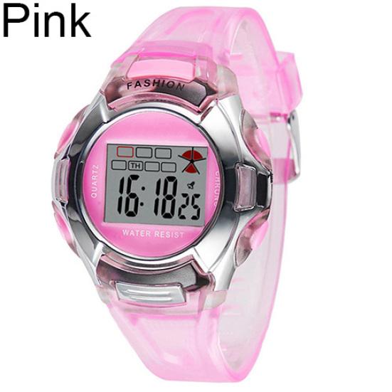 Fashion Kids Unisex Multifunction Waterproof Electronic Sport Digital Wrist Watch