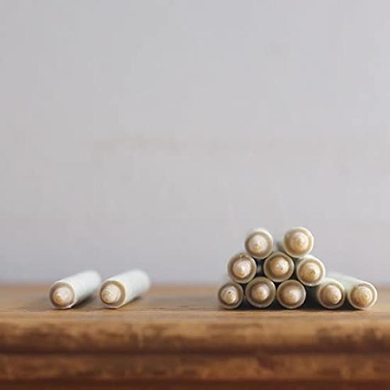 Daiyo Japanese Candles, Wax Candles, 0.5 momme, 100 pieces