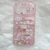Pink Cartoon KT Cat Anti-Fall iPhone 14/13 Pro Max Case