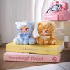 Cute Mm Milk Candy Naughty Cat Series Plush Pendant Mystery Blind Box Cute Anime Plush Doll Keychain Backpack Decoration Gift