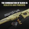 Military Series 2395pcs AWM Sniper Rifle Weapon Building Blocks MOC Modern Gun Bricks Toys For Children Boys Gifts