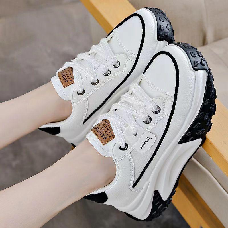 

Sneakers women s 2025 spring new dad shoes casual women s shoes summer non-slip running shoes breathable black sandals 35