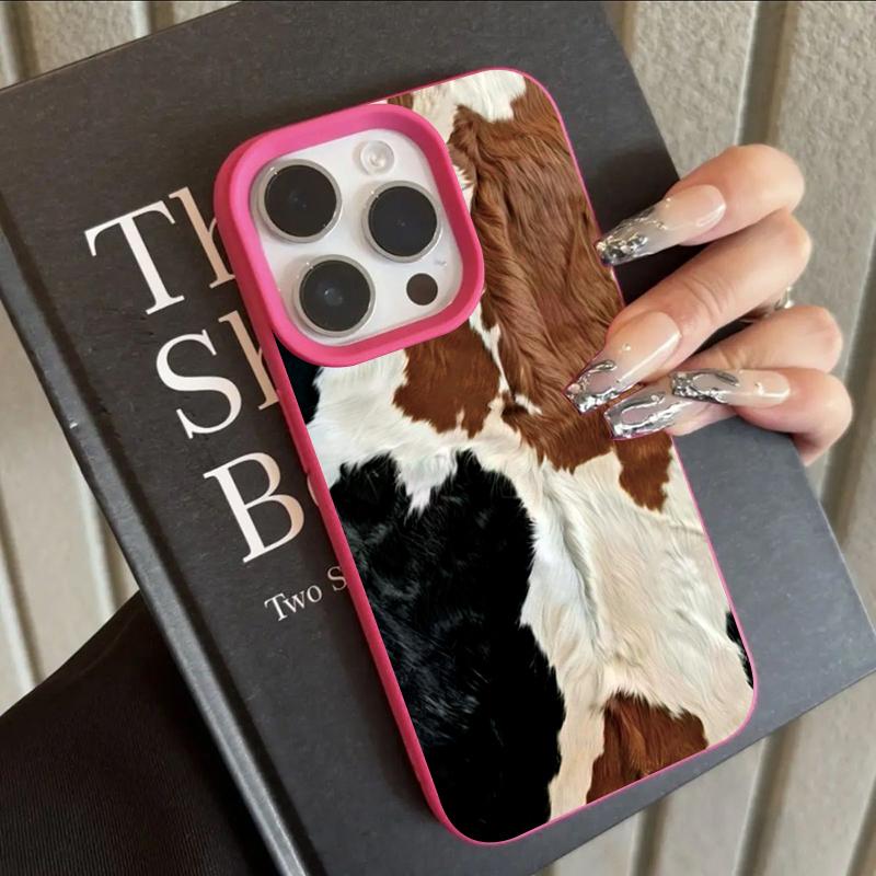 For iPhone 17 16 15 14 13 12 11 Pro Max Air Case Cow Lichee Pattern Silicone Cover For iPhone XS Max XR X 16E 16 Plus Soft Funda