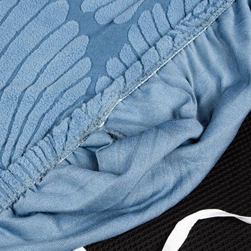 Stretch Chair Cover for Office Computer Seat Universal Elastic Split Protector Washable Washable Seat Decor