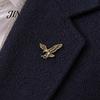 Scratch-resistant Pin Men Brooch, Eagle Design Lapel with Invisible Buckle, Wings Claw Suit Accessory Metal Badge for Suits Shirts Coats Ties Business