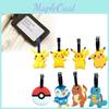 Pokemon Pikachu Charmander Squirtle Bagagebricka Gengar Charmander Squirtle Silikon Resebricka För Resenärer